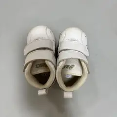 ASICS ベビーシューズ 11.5センチホワイト/ゴールド