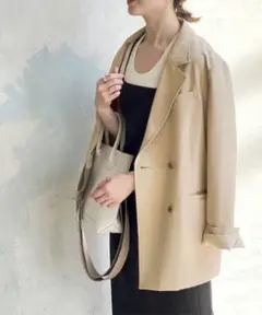 Spick and Span 22SS ドライツイルダブルブレストジャケット