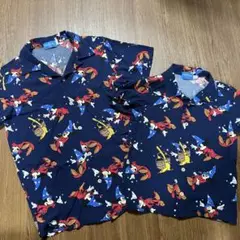 ディズニー魔法使いミッキー　アロハシャツ