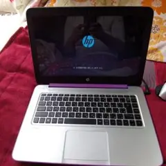 即購入OK！　hp ノートパソコン　2013年　ヒューレットパッカード　パープル