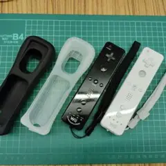 wiiリモコン 白黒 清掃・動作確認済み