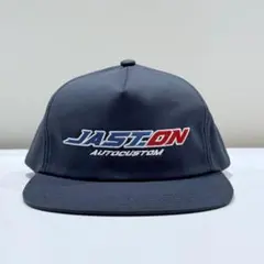 JAST.ON USA風ロゴCAP ネイビー