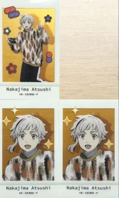 文豪ストレイドッグス 中島敦 メモリアルクリアカードコレクション