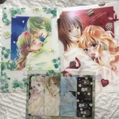 君に届け　運命の人　全プレ　クリアファイル2種　クリアしおり　別冊マーガレット