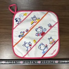 familiar ループ付タオル 動物キャラクター039