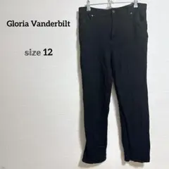 Gloria Vanderbilt ブラックパンツ サイズ【12】