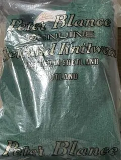 【未使用】英国製 Peter Blance シェットランド クルーネック38