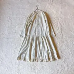 [美品][ガサ GASA コットン レース ワンピース