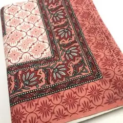 マルチカバー 綿 コットン100％ 140×210 レッド