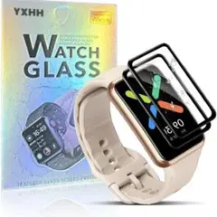 【2枚入り】 OPPO Watch Free 用 フィルム3D全面保護