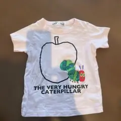 はらぺこあおむし Tシャツ　90 ピンク