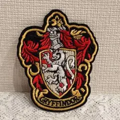ハリーポッター ホグワーツクレスト グリフィンドール 魔法魔術学校 布 刺繍
