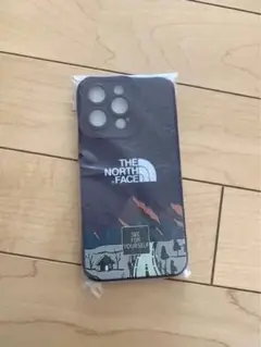 【新品未使用iPhone 13 Pro ソフトケース　ノースフェイス　パープル