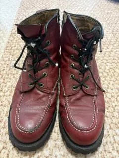 ジッパー付ブーツ　革　caminando (チャオパニック購入) 約26.5cm