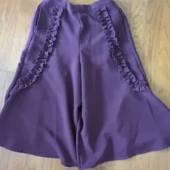 美品　アンドラブ　フリルガウチョパンツ　Мサイズ