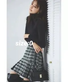 Rirandture タックフレアミニスコート 0