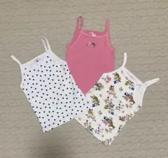 PETIT BATEAU キャミソール 3枚セット 95cm