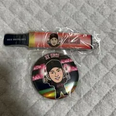 オリックス夏の陣　九里亜蓮　クリアチャーム　缶バッチ　セット2025ver