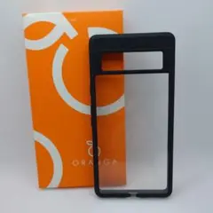 【特安セール】グーグルピクセル7 スマホケース　ORANJA ブラック背面クリア