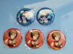 初音ミク　キラキラ缶バッジ　KAITO 、MEIKO缶バッジセット