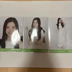 乃木坂46 生写真 シャーリングワンピ 長嶋凛桜