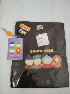 south park サウスパーク　Tシャツ&リール付きパスケース