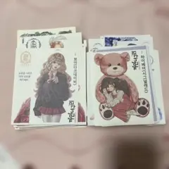 女の子ステッカー断捨離100枚