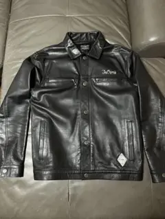 希少XXL CRIMIE シングルライダース ジャケット シープスキン ブラック m90233526698_1.jpg?1734268841
