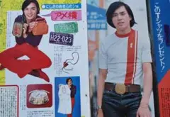 1970年代アイドル切抜　にしきのあきら　ティーン向け週刊誌　切り抜きセット