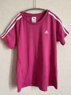 adidas ピンク Tシャツ