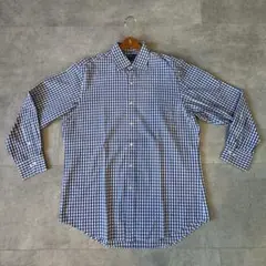 90'S Polo RalphLauren ギンガムチェック サイズ16 1/2