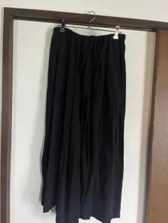 nop de nod 黒 プリーツパンツ