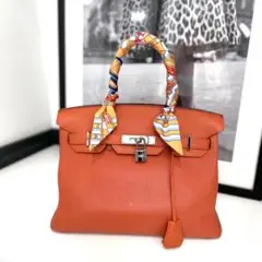 HERMES エルメス バーキン30 トゴ オレンジ