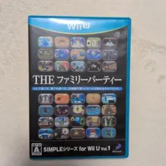 THE ファミリーパーティー Wii U ソフト パッケージ