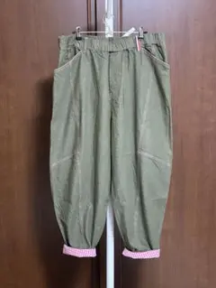 【美品】PERSON'S　ステッチングキャットパンツ　3Lサイズ　QVC