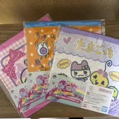 一番くじたまごっち・E賞あのころのハンドタオル3種セット