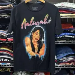 AALIYAH アリーヤ アーティスト ヒップホップTシャツ