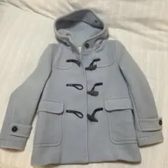 MACPHEE ショートダッフルコート 水色