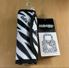 ☆新品☆ハローキティ　ゼブラ柄　ショッピングバッグ　エコバッグ　サンリオ