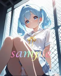 c102 美少女 かわいい イラスト 下着 コスプレ セクシー A4ポスター