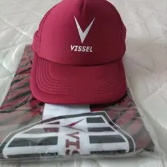 ヴィッセル神戸 メッシュキャップ 大人+タオル