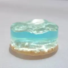 【 海のかけら No.2495 】エポキシレジン オーシャンアート レジンアート