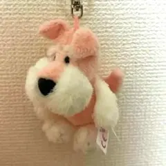 NICI キーホルダー　ピンクシュナウザーマスコット キーリング