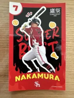 福岡ソフトバンクホークス 中村晃 鷹祭 ステッカー