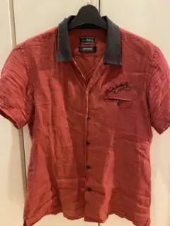 RUDE GALLERY ルードギャラリー　マリア　ボーリングシャツ　2 赤 RUDE GALLERY】ルードギャラリー MARIA BOWLING SHIRT