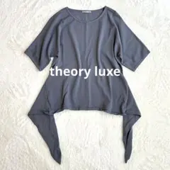 theory luxe トップス　サイズ38 ダークグレー