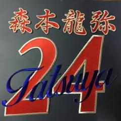 数字と文字のワッペン