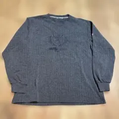 ミチコロンドン　ダークグレー 長袖カットソー SIZE L
