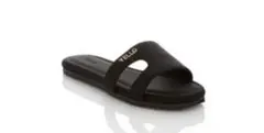 YELLO TOKYO BLACK SLIDERS