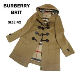【美品/希少】BURBERRY BRIT ダッフルコート/キャメル/大きいサイズ